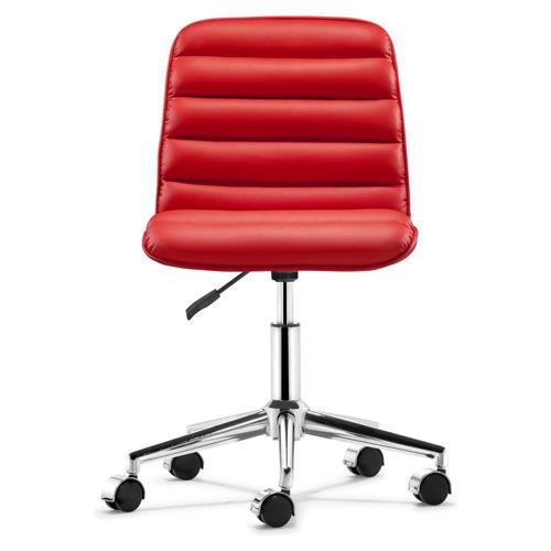 moderni viileä kirjoituspöytä nojatuoli design rulla punainen
