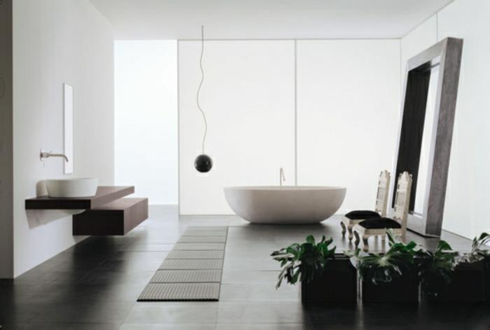 sisustus moderni kylpyhuone kylpyhuonekalusteet valkoinen kylpyamme