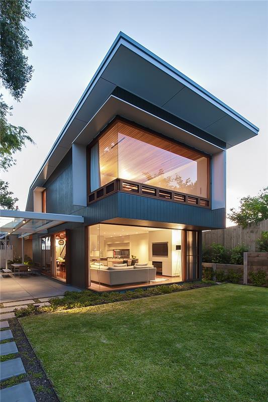 nykyaikainen koti Coogee Residence Sydney Tanner Kibble Denton Architects
