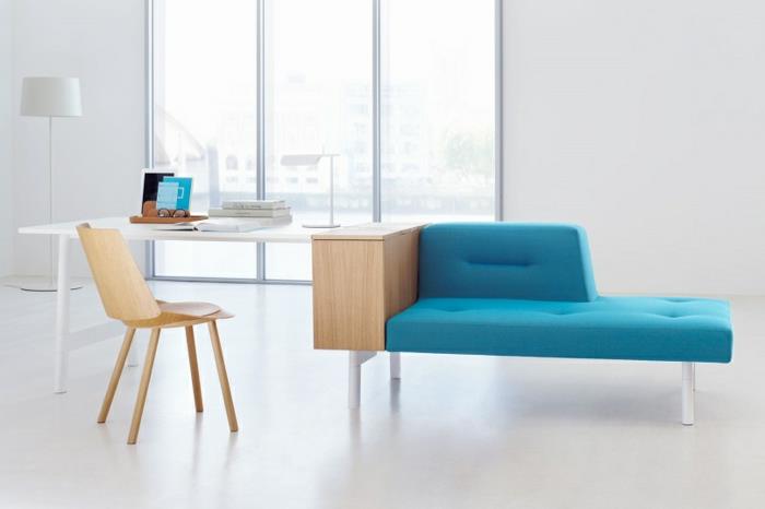 modulaarinen sohva ja design -toimistokalusteet kirjoituspöytä puu