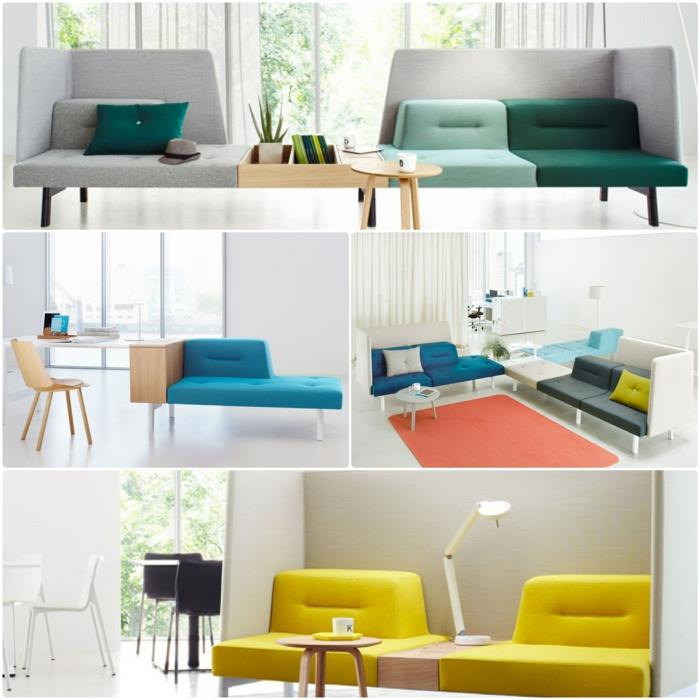 modulaarinen sohva ja design -huonekalut modernit toimistokalusteet