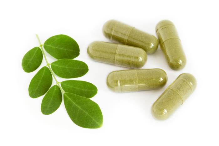 moringa -jauhe terve kapseli ravintolisä