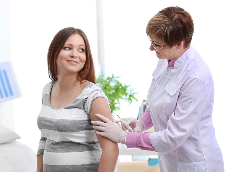 védőoltások terhes nők számára