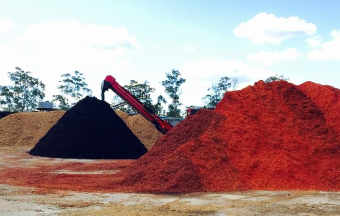 mulching mulcher puutarhaideoita mulched garden different