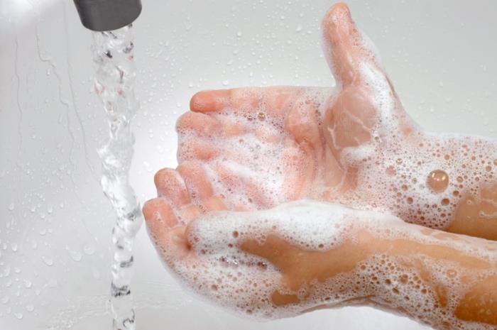 kestävä kulutus antibakteerinen saippua pese kädet