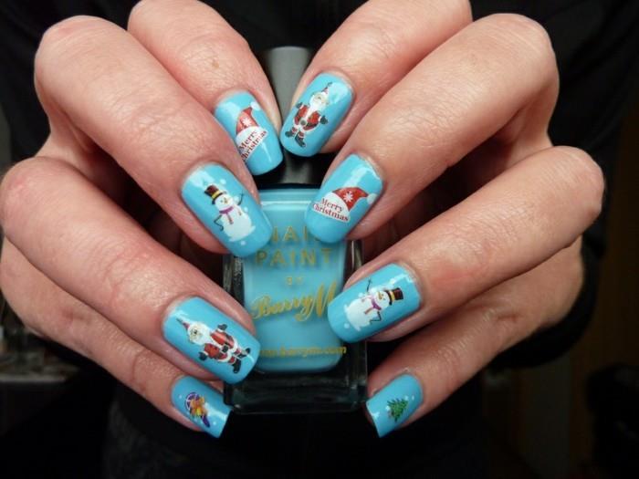 kynsien suunnittelu joulu joulu kynnet nailart