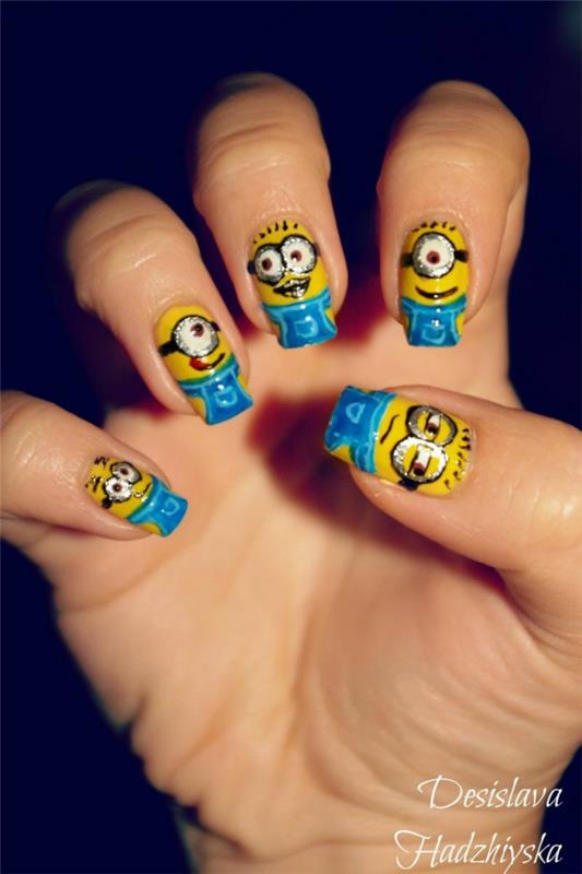 kynsilakkaideoita Despicable Me desislava hadzhiyska