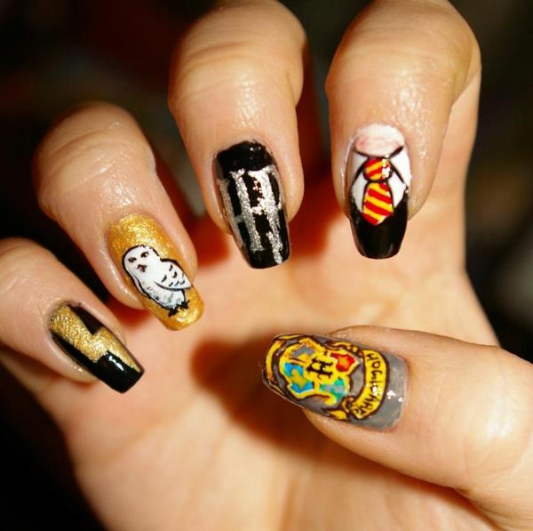 kynsilakkaideoita desislava hadzhiyska Harry Potter