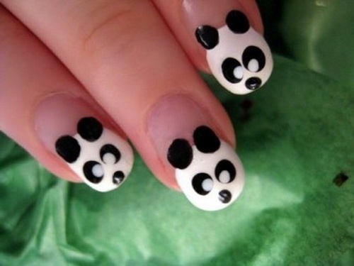Sweet Panda Nail Arts