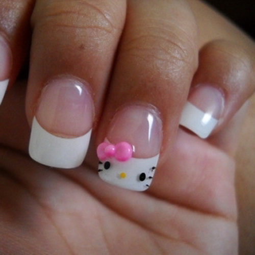 Let at lave hello kitty franske tips