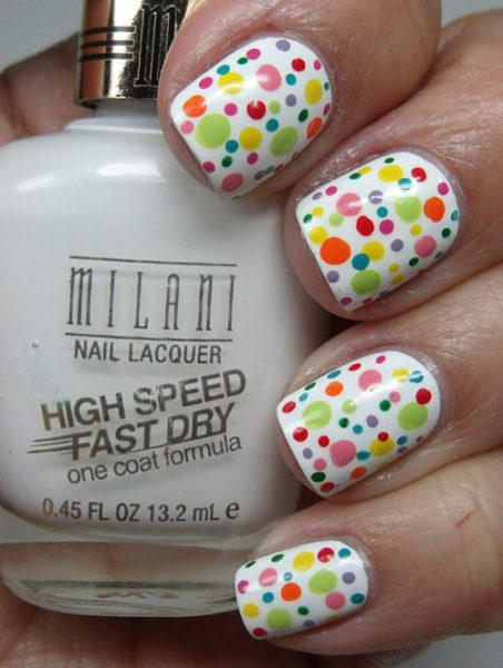 Splatter negle designs