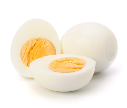 Kogte æg til tør hud