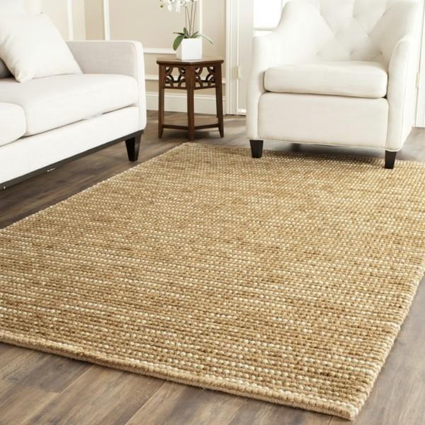 luonnonmateriaalit boho -tyyliset matot deco -trendit