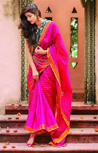 Jute Pattu Saree