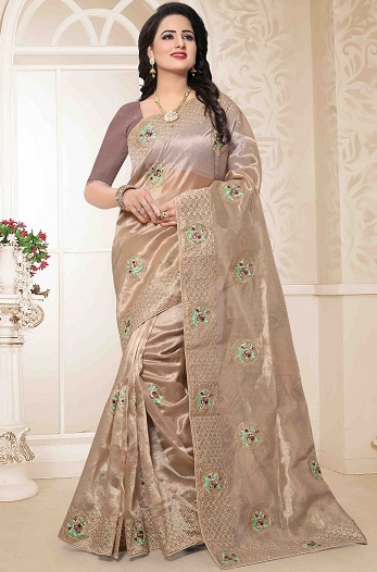 Organza Silk Saree