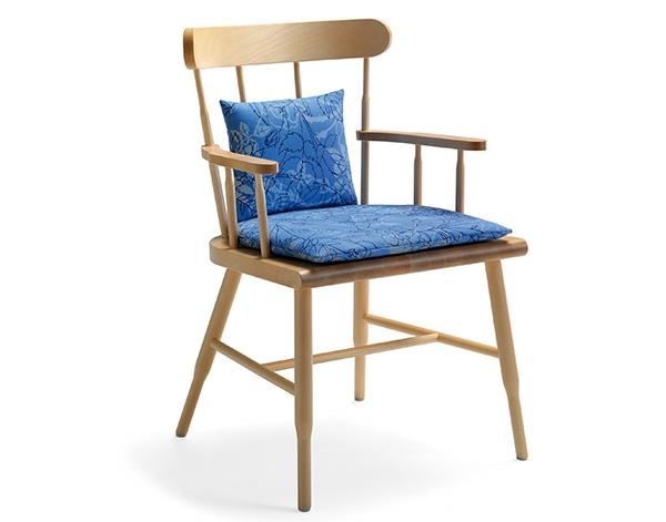 pohjoismainen olohuone ideoita suunnittelu tuoli tyyny sininen