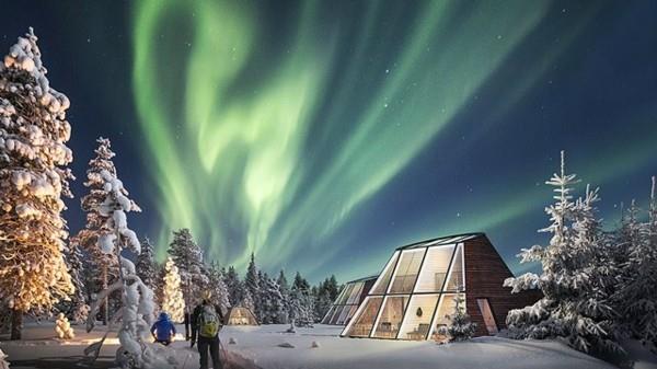 katso revontulet suomalaiset lasi -iglu -hotellit