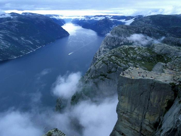 norja vuonot vesiputous geiranger eurpa kauneus