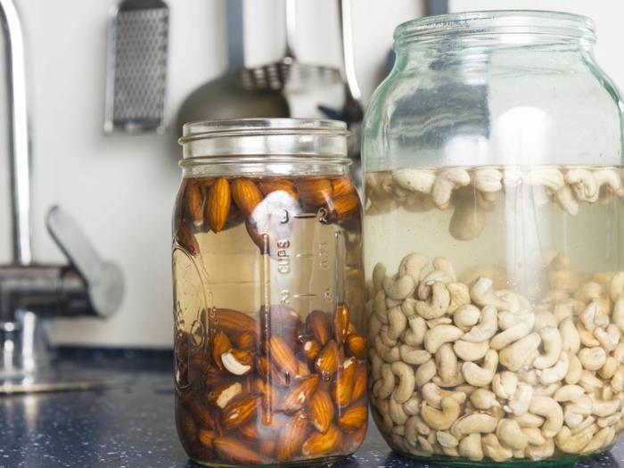 Liota pähkinöitä cashew