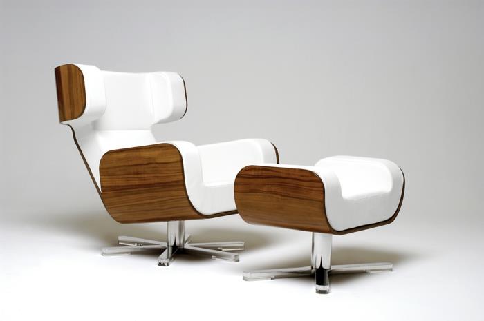 siipi tuoli vintage ubiquo design nolla painovoimainen tuoli
