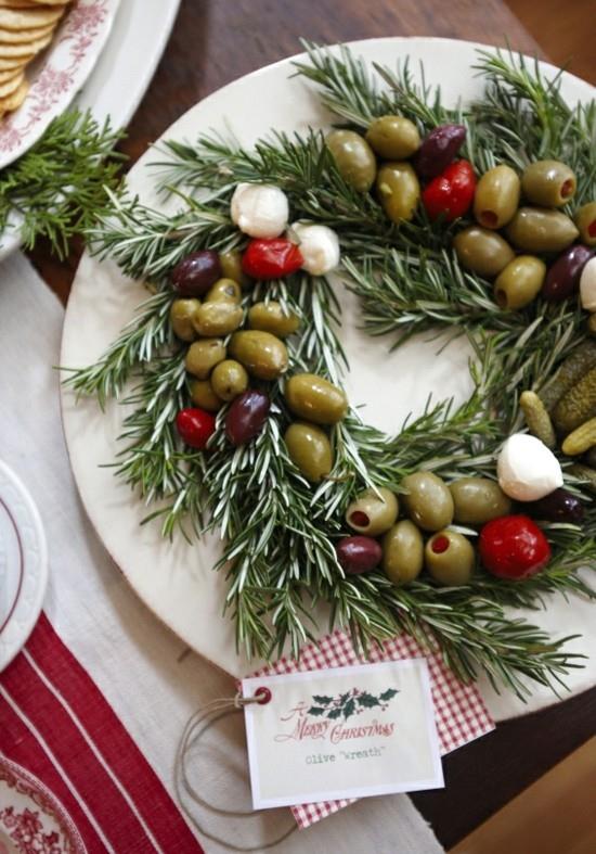 Tee oma oliivi -rosmariinin jouluseppele