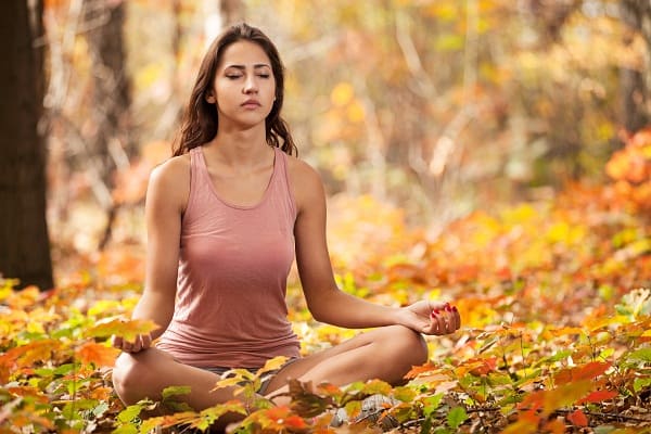 Siddende meditation om yoga