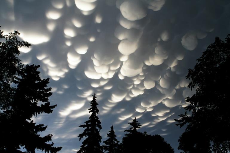optiset illuusiot kuvat kaunis luonto kuvia pilvet mamatus
