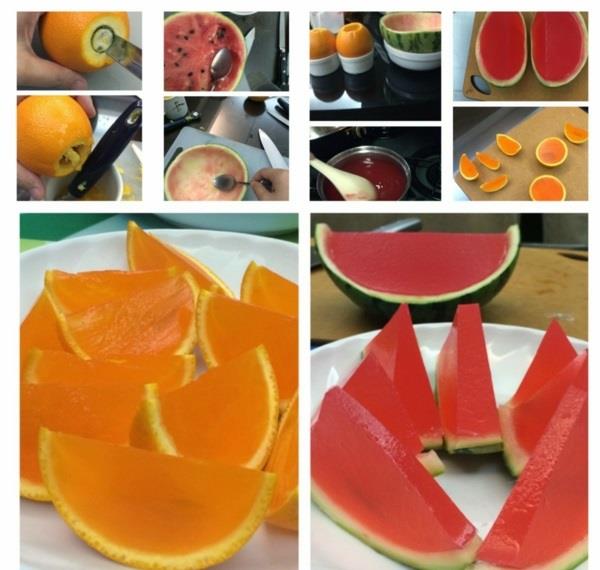 oranssin vesimelonin jälkiruokaohjeet