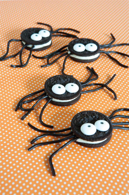 oreo hämähäkki käsitöitä halloween