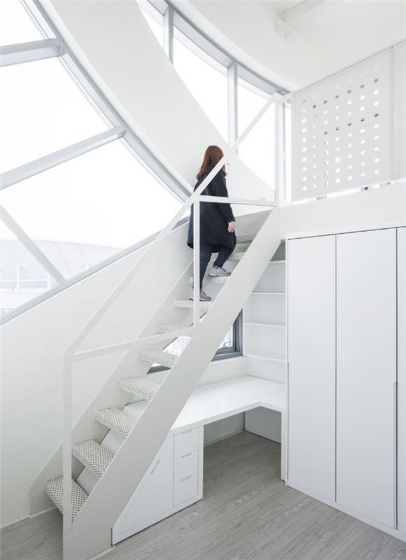 orgaaninen arkkitehtuuri sisustus valkoinen minimalistinen