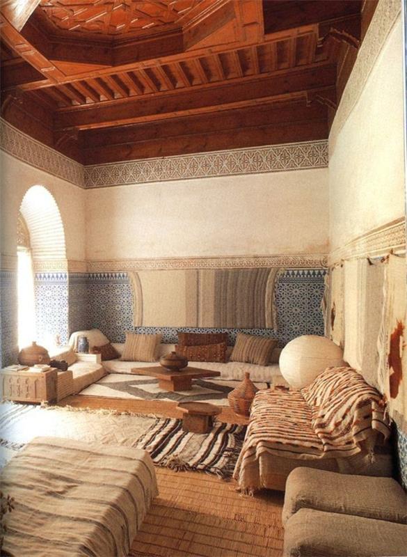 itämainen sisustus marokkolainen olohuone