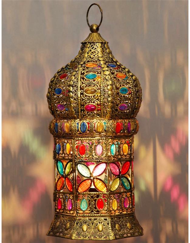 itämaiset lamput marokkolainen lyhty tekojalokivi