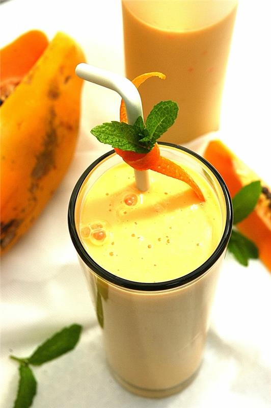 itämaiset reseptit intialaiset juomat papaija lassi