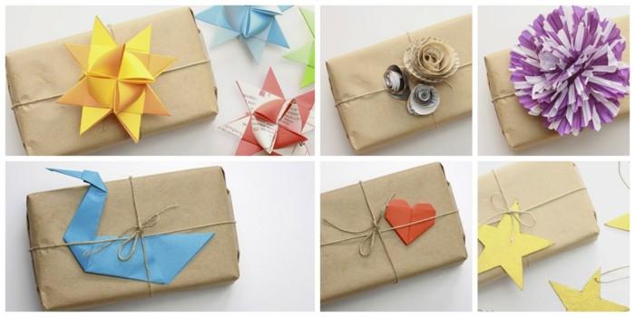 origami fröbelstern tinker Tee lahjakoristeet paperista itse