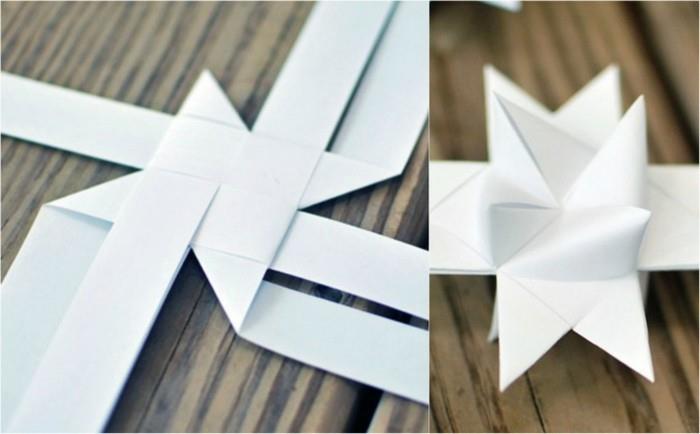 tinker origami froebelstern lasten kanssa