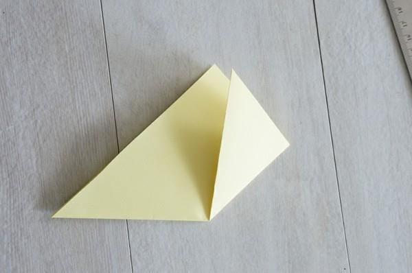 origami poikasen kirjanmerkit pääsiäinen käsityöt paperilla
