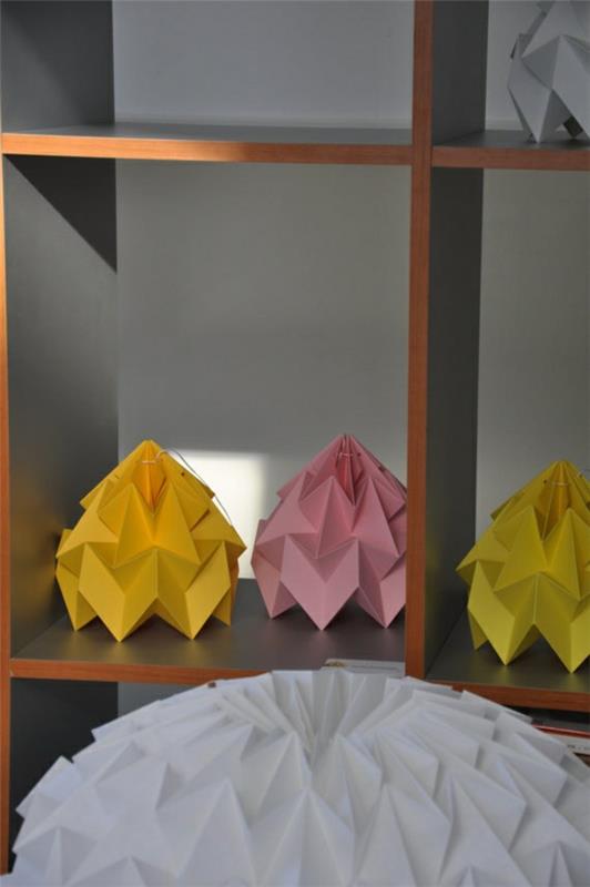 origami -varjostinideoita DIY kaunis