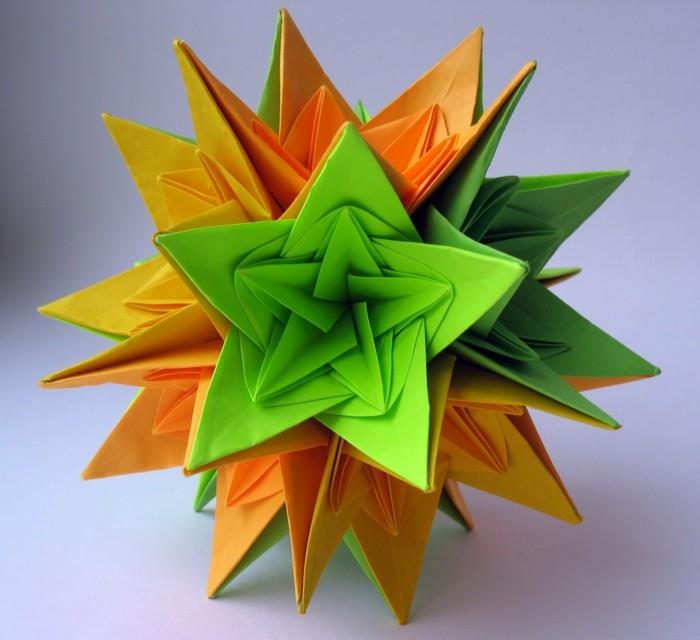 origami joulun taitto joulutähti ohjeet