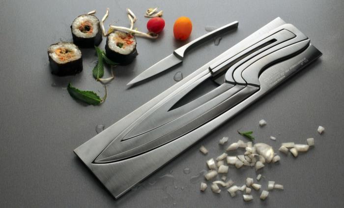 alkuperäinen keittiöveitsen testi ammattimaisen kokin veitsen suunnittelu