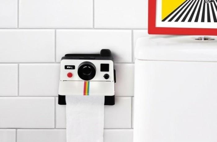 alkuperäinen wc -paperiteline kylpyhuonetarvikkeet kamera wc -paperiteline