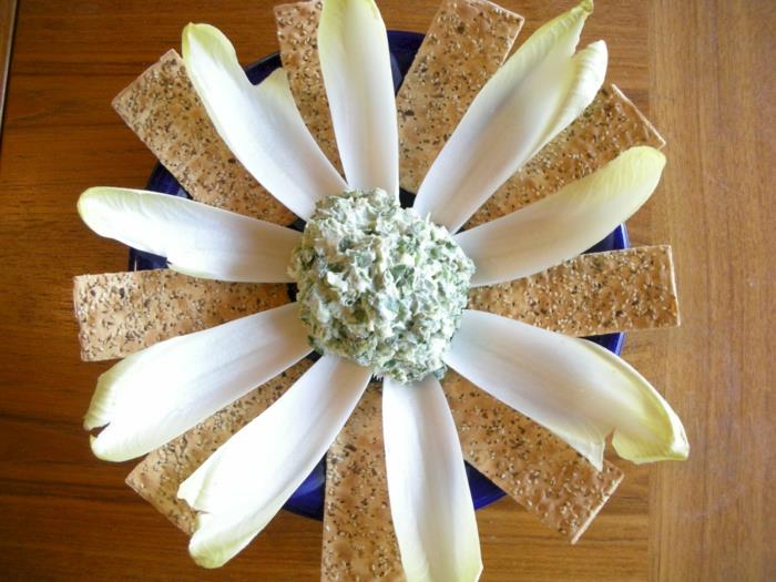 pääsiäisbrunssi pääsiäinen reseptit sinappi juhla chicoree näkkileipä
