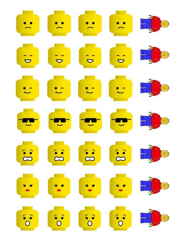 tee pääsiäiskoristeita lasten kanssa Lego -tiiletarrat koristavat pääsiäismunia