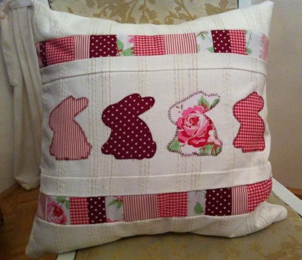 tinker pääsiäinen koristelu itse pääsiäispuput tinker patchwork tyynyliinat