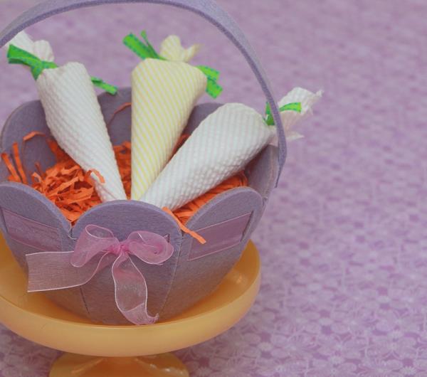 pääsiäiskoristeiden diy -ideat pääsiäisen porkkanat