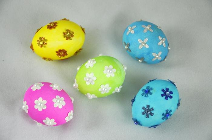 käsityöideoita pääsiäismunia koristele DIY -ideoita