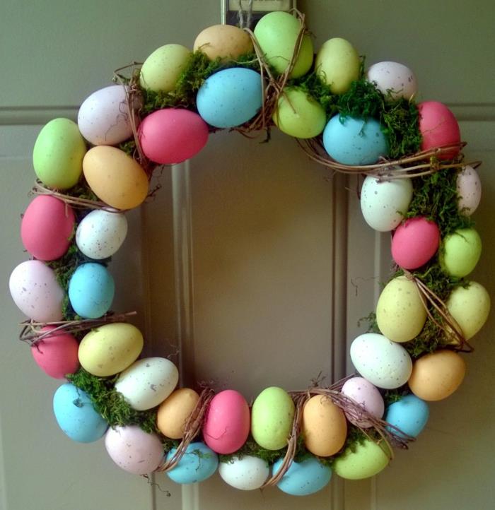 tinker ideoita pääsiäisen seppele tinker ideoita pääsiäismunia