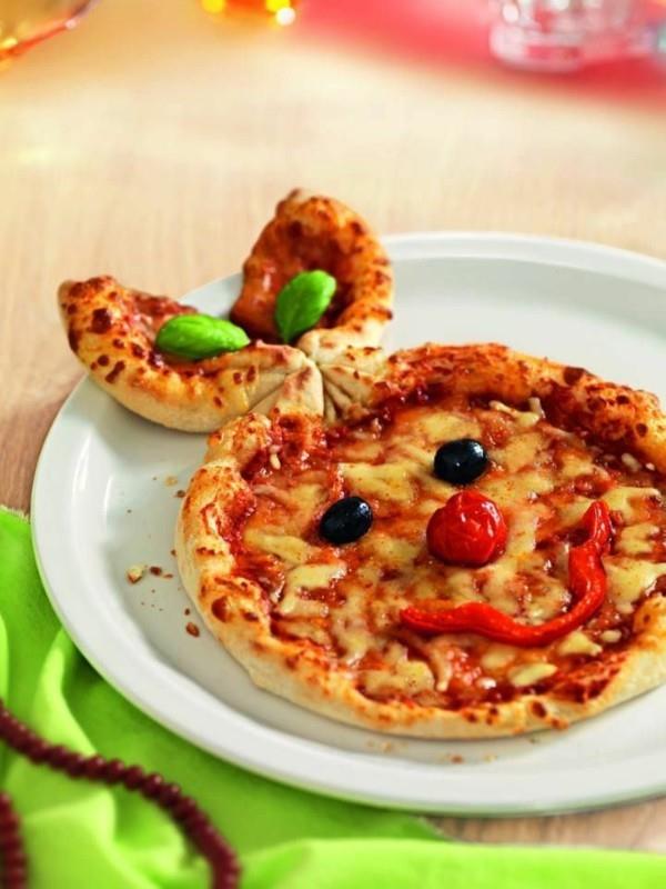 pääsiäispupu pizza kasvissyöjä