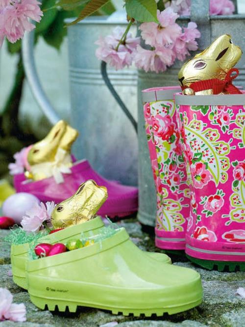 pääsiäiskoriste 2014 pääsiäismunat lindt suklaapuput