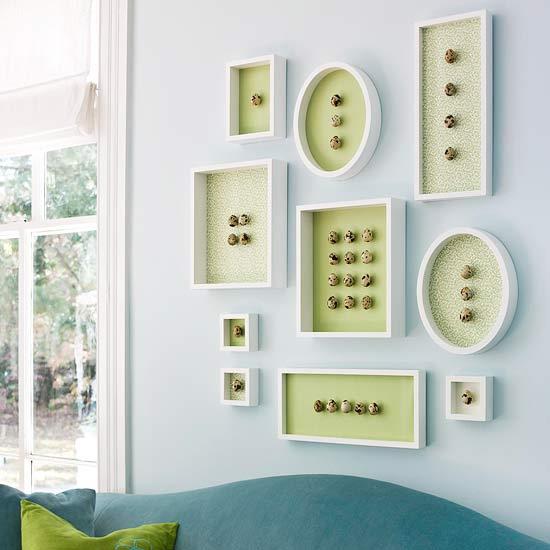 pääsiäismunat idea ovi seinä deco geometriset muodot koristelu pääsiäiseksi