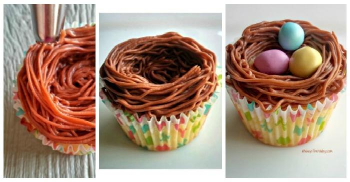 Pääsiäispesä leipoa Pääsiäispesä tinker muffinssi